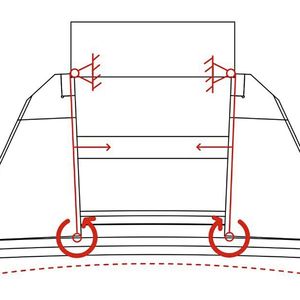 Auf dem Bild zu sehen: Klassische Spanntechnik mit einem offenen Kraftpfad. (Bild: Rüdiger Schenke Innovation GmbH&Co. KG)