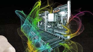 Lacke und Farben effizient, rezepttreu und sicher herstellen – die Automatisierung der Rohstoffzufuhr macht's möglich. (Bild: AZO, © ra2 studio - Fotolia, [M]-Sahlmüller)