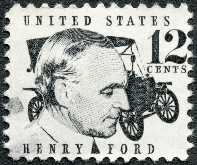 Henry Ford führte in seinen Produktionen das Fließband ein und revolutionierte so die Fertigung von Fahrzeugen. (Bild: Popova Olga - Fotolia.com)