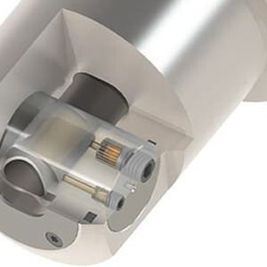Der EWH ist für einen Kühlmitteldruck von maximal 70 bar ausgelegt und erfüllt mit seiner äußerst starren Monoblockbauweise höchste Standards für die effiziente Bearbeitung von schwierigen Materialien, sagt Kaiser.