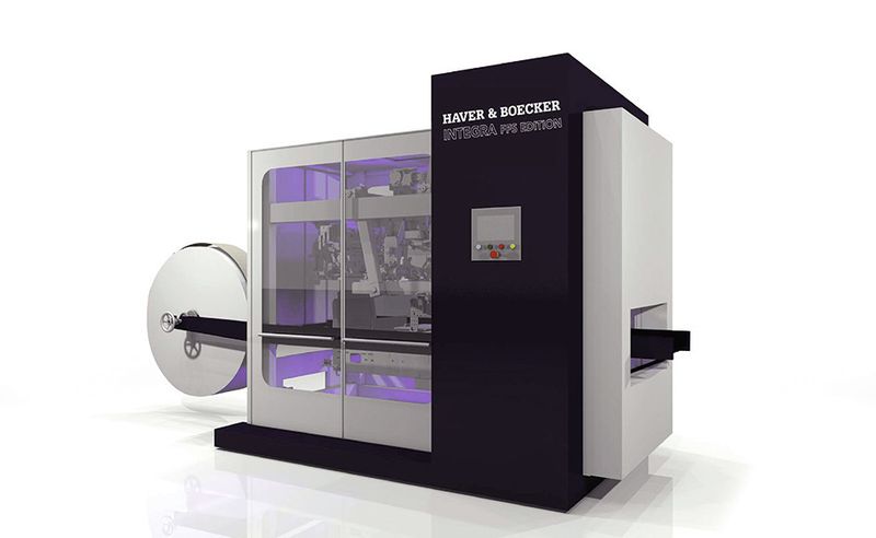 Haver & Boecker: Integra Form Fill Seal Edition füllt Pulver in Schlauchfolie ab. (Bild: Haver & Boecker)