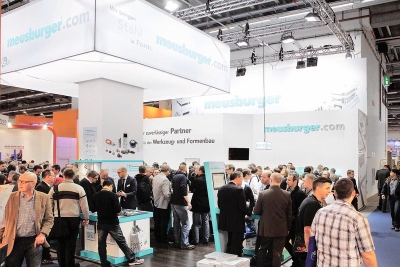 Being a reliable partner for tool and mould making, Meusburger is represented at several national and international trade fairs. (Source: Meusburger)