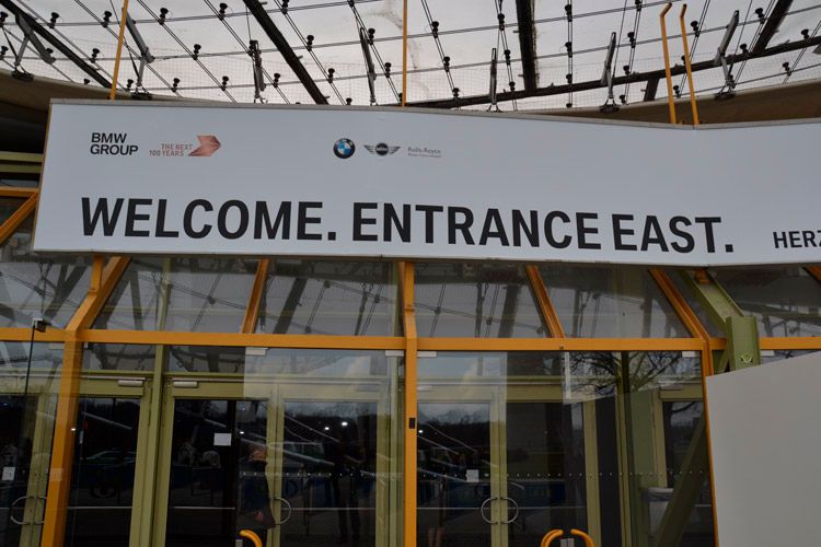 …begrüßte der Münchner Autobauer… (Foto: Michel)