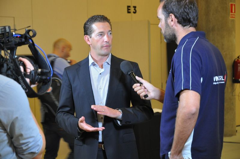 Der smarte VMware-CTO Steve Herrod im TV-Interview. (Michael Hase / IT-BUSINESS)