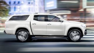 Der Rückruf für die X-Klasse betrifft die Variante mit Hardtop. (Daimler)