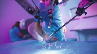 Medical technology: Connectors play a key role in the development of future medical robots. (Image:Copyright (c) 2020 MAD.vertise/Shutterstock.)