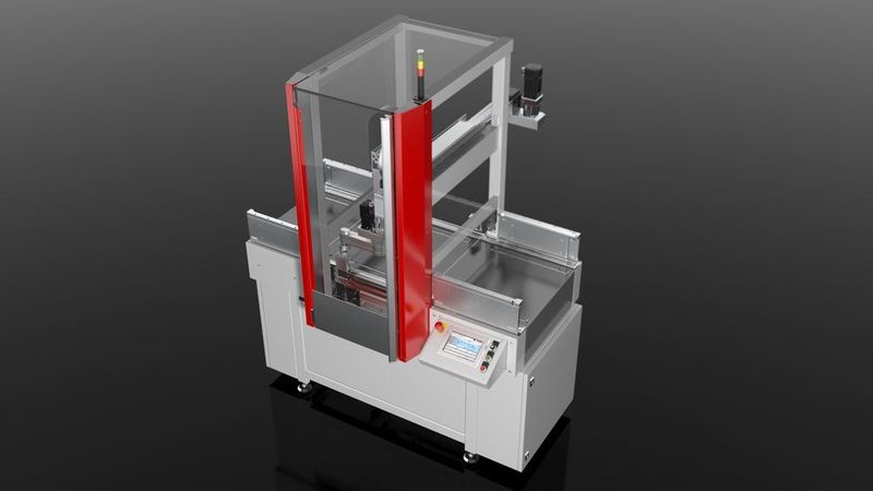 Der energieeffiziente Palettierer Ecostack kommt komplett ohne energieintensive – und damit teure – Druckluft aus. (IEF-Werner GmbH)