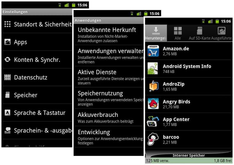 … muss der Anwender in den Menüpunkt „Apps\Anwendungen verwalten“ navigieren, wo er die zu bearbeitende App auswählen kann. (Archiv: Vogel Business Media)