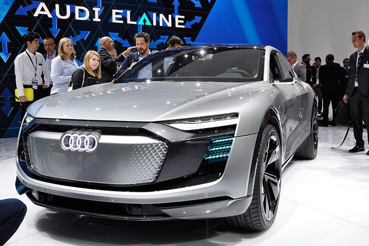 Mit dem Elaine stellt Audi eine Studie zum autonomen Fahren vor... (Schreiner / »kfz-betrieb«)