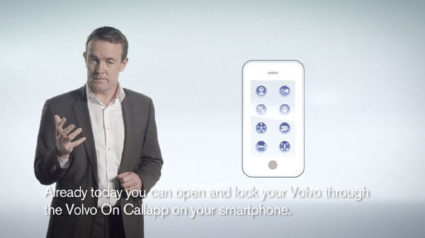 Schon heute können Sie Ihren Volvo mithilfe der On Callapp via Smartphone öffnen und schließen (Volvo)