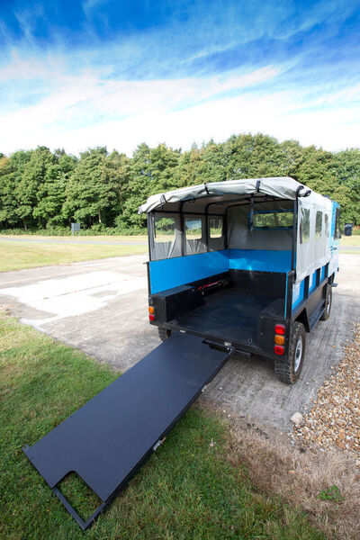 Insgesamt können 1.900 Kilogramm geladen werden. (Ox GVT)