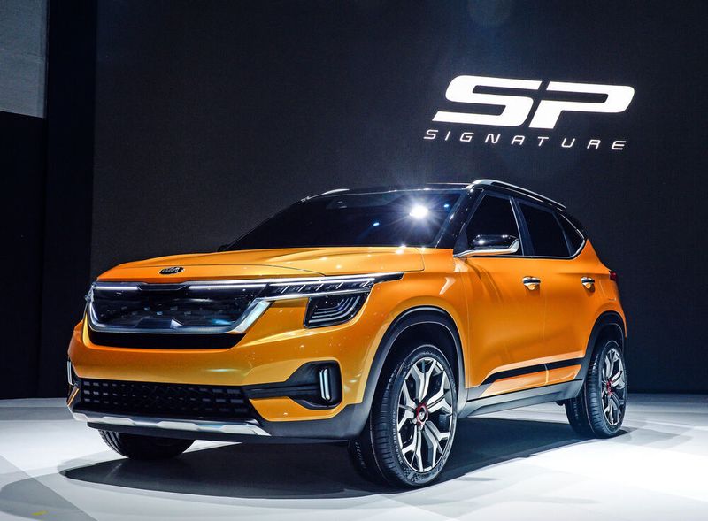 Der SP Signature gibt Ausblick auf ein bald schon in Indien startendes SUV-Modell.  (Kia)