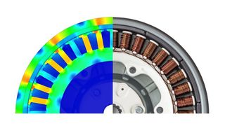 Simulation von Elektrischen Antrieben war das Thema des ersten Events Ende April.  (Cadfem)
