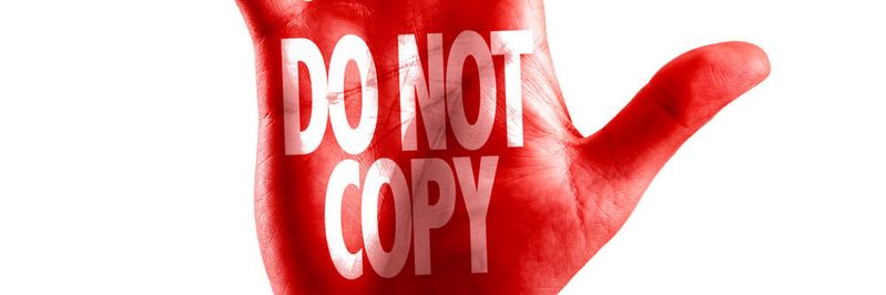 Ein Warnhinweis schützt selten vor Diebstahl. Um Daten für die Additive Feritgung zu schützen zählen Blockchains derzeit zu den besten Lösungen.(Bild:  ©gustavofrazao - stock.adobe.com)