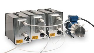 Die Standardpumpe R05 von Fink Chem+Tec kann über Software-Optionen aufgerüstet und an spezielle Dosieraufgaben angepasst werden. (Bild: Fink Chem+Tec)