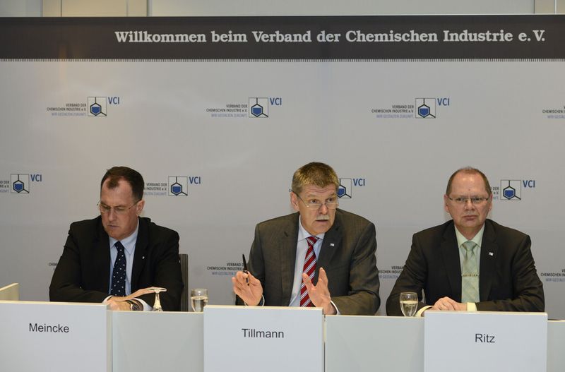 Beim VCI-Presseabend stand die Chemiekonjunktur im Fokus. (Bild: VCI / Mendel)