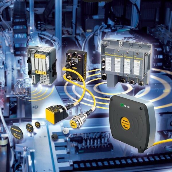 RFID-Lösungen wie Turcks BL ident-System zählen zu den zentralen Basistechnologien für Industrie 4.0 (Bild: Turck)