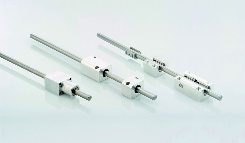 Bild 1: Lagereinheiten für Längs- und Linearbewegungen. (Bild: Dr. Erich Tretter)