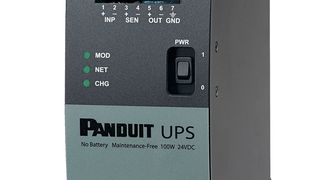 Bei der neuen und industriegeeigneten Unterbrechungsfreien Stromversorgung (USV) setzt Panduit nicht auf Batterien, sondern auf die Superkondensatortechnik. (Panduit)