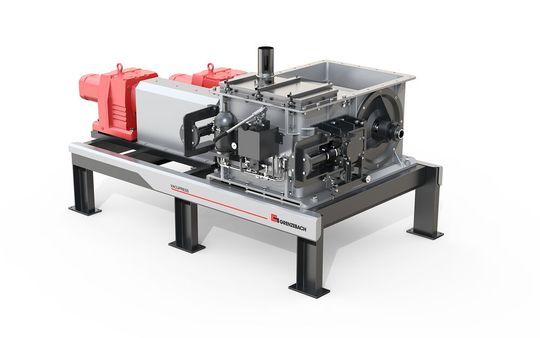 La tecnología Vacupress reduce el volumen de almacenamiento y transporte de los polvos finos(Imagen: Grenzebach)