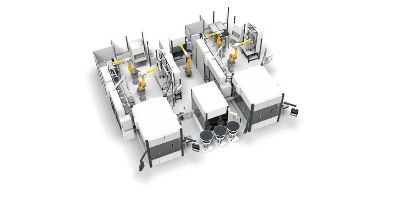 Modulare und skalierbare Anlagen und Systeme, angepasst auf die Produktionsbedarfe. (Bild: Schaeffler)