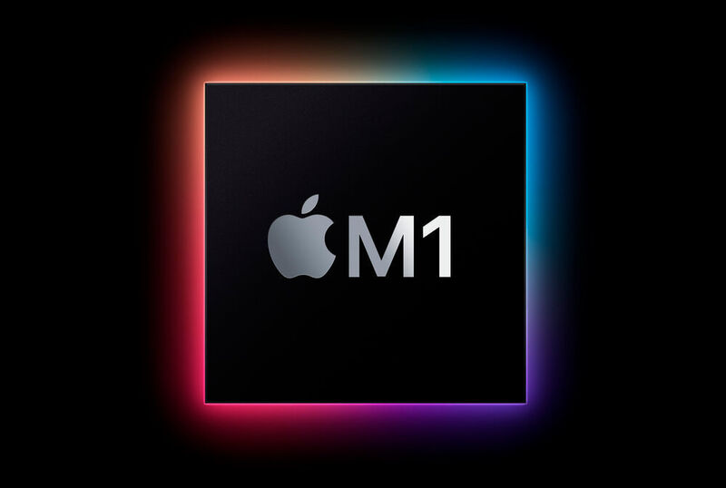 Mit dem selbst entwickelten System-on-Chip M1 vollzieht Apple die Abkehr vom langjährigen Prozessorlieferanten Intel. (Apple)