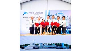 Mitsui Chemicals held a groundbreaking ceremony for a new plant to produce the high-performance elastomer Tafmer.  (Source;Mitsui Chemicals)