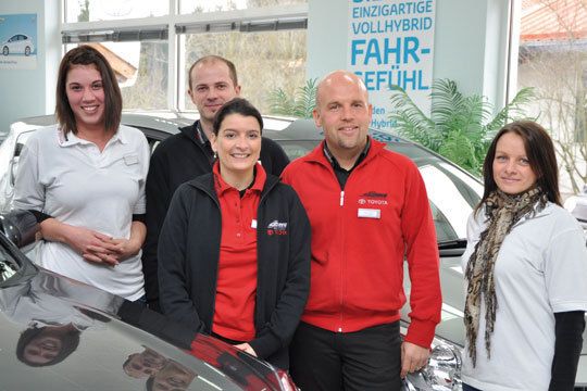 Ein Teil des Schober-Teams: Annalisa Simmet, Margit Ziegel, Mario Novak, Geschäftsführer Joachim Schober und Stefanie Sterr (Archiv: Vogel Business Media)