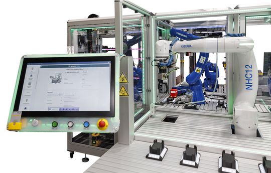 Roboterhersteller können Systemintegratoren auf vielfältige Weise unterstützen, um Programmierung und Inbetriebnahme von Robotik zu vereinfachen, zu verkürzen und abzusichern.(Bild:  Yaskawa Europe GmbH)