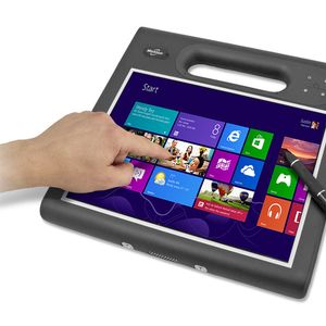 Das neue Tablet von Motion gibt es in den Farben schwarz und weiß.
