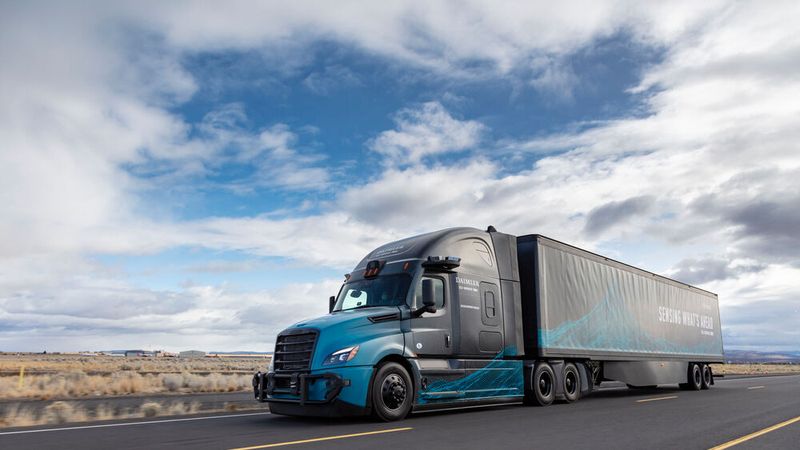 Daimler Truck testet in den USA das autonome Fahren nach Level 4. (Bild: Daimler Trucks)