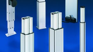 Das Angebot: Auswahl an Hubsäulen für jeden Einsatzfall (Archiv: Vogel Business Media)