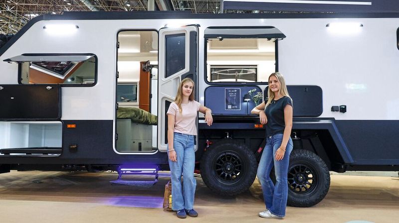 In Düsseldorf hat der Caravan Salon begonnen. Die Aussteller erwarten ein hohes Kundeninteresse.(Bild:  Messe Düsseldorf / Tillmann)