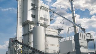 Die Mühlheimer produzieren Asphaltmischanlagen mit über 80% Fertigungstiefe. (Bild: B&R)