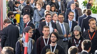 Die erfolgreichste Messe der Mesago ist, sowohl was Aussteller- und Besucher- als auch Flächenzahl angeht, die SPS IPC Drives, die jährlich in der letzten Novemberwoche in Nürnberg stattfindet. (Mesago Pressebild / Thomas Geiger)