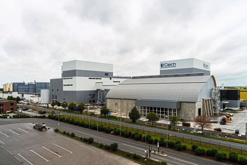 Das neue Salzwerk in Staßfurt, Sachsen-Anhalt. Die Ciech Gruppe hat 140 Mio. Euro in eine der modernsten und umweltfreundlichsten Anlagen ihrer Art in Europa investiert. (Ciech)
