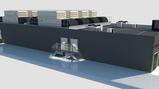 ICTroom wartet mit einigen Innovationen auf, etwa das Datacenter als Service und das Integrated Modular Design (IMD), das wird aus drei unabhängigen Bereichen gebildet wird, die als integrale Einheit operieren. Das ermöglicht etwa einen schnellen und sklalierbaren Bau sowie Doppelverfügbarkeit. (ICTroom)