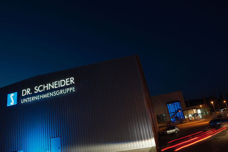 Hauptsitz der Unternehmensgruppe Dr. Schneider ist in Kronach, Bayern.
