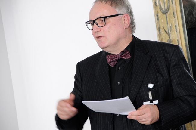 Staatsrat Hans-Hennig Lühr (Senatorin für Finanzen in Bremen) hielt einen Impulsvortrag zu „Finanzkrise: Auswirkungen auf Strukturen und Prozesse
