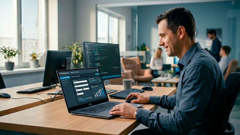 Durch die Zusammenarbeit zwischen Comteam und Miete24 und die Integration des PartnerHubs sollen ITK-Systemhäuser einen einfachen und vollständig digitalen Zugang zu Leasing-, Mietkauf- und Mietlösungen erhalten. (Bild:  Gemini / KI-generiert)