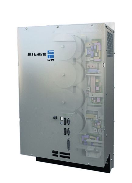Mit einer Kombination aus einer Schaltfrequenzerhöhung und der Drei-Level-Technologie,
auf der der SD2M basiert, lassen sich die im Rotor entstehenden Verluste um bis zu 90 %
senken.  (Sieb&Meyer)