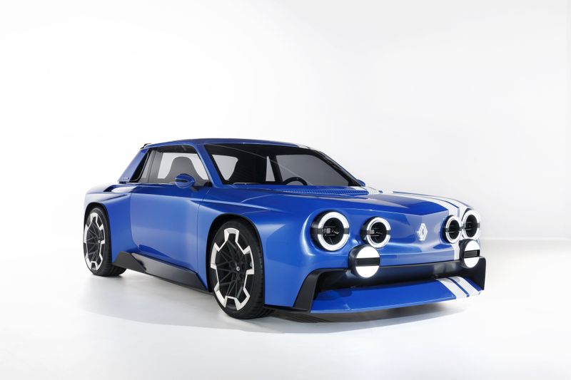 Vorbild der Konzeptstudie ist der 1964 gestartete Renault 8 Gordini. (Bild: Renault)