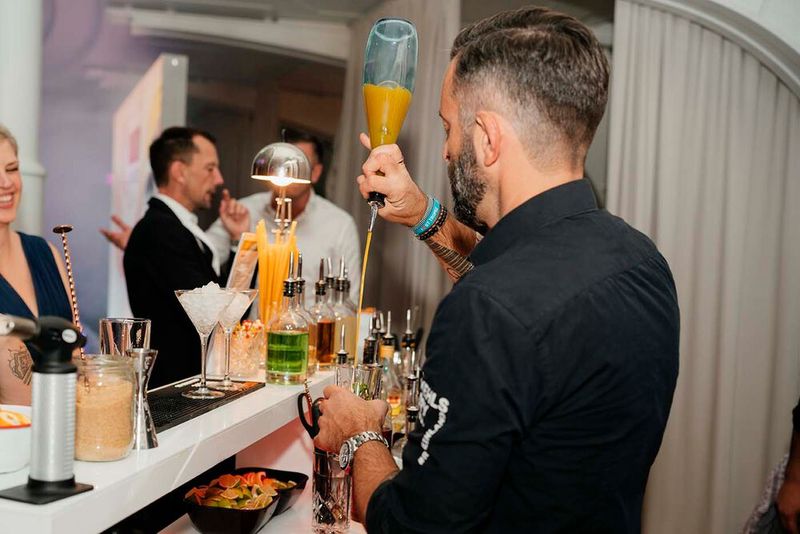 …coolen Drinks unserer Barkeeper. Wir sagen vielen Dank für die großartige Unterstützung! (Bild: Manuel Emme)