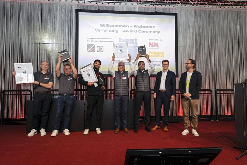 Impressionen der Verleihung des „best Award“ 2025 am ersten Messetag. (Bild: Jürgen Biniasch)