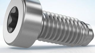 Durch die Selbstzentrierung können die Schrauben schneller eingesetzt werden, kleine Stellungsabweichungen sind irrelevant. (Arnold)