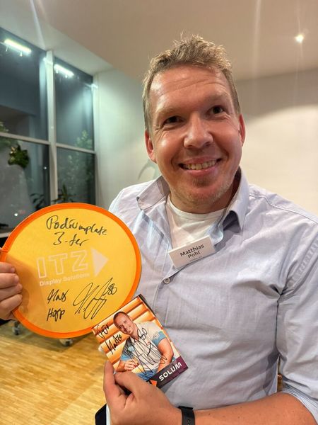 Glückwunsch zum 3. Platz - Matthias Pohl (Avara) hat sich auch tapfer geschlagen. (Bild: Solum)