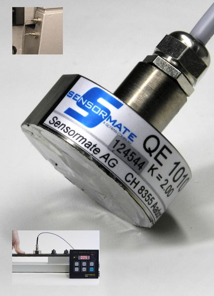 Der Magnet-Dehnmessstreifen QE1010 von Sensormate dient der Überprüfung von FEM-Berechnungen und Durchführung von Spannungsanalysen. (Gefran)