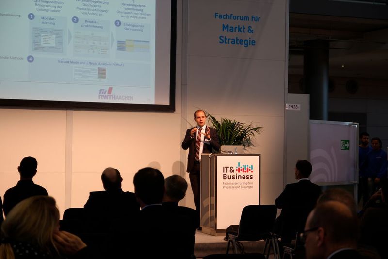 Impressionen der  IT & Business 2015. Die Fachmesse für digitale Prozesse und Lösungen läuft noch bis zum 1. Oktober (Bild: Horn)