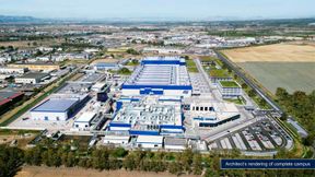 This is how ST&#039;s management envisions the SiC campus. (Image:STMicroelectronics)