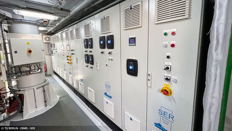 Blick in den Schaltraum der ELEKTRA. (Bild: Spereiter)